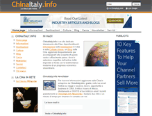 Tablet Screenshot of chinaitaly.info